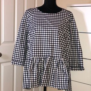 Gingham Victoria Beckham shirt